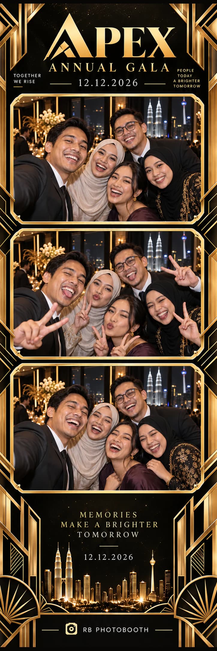 Photostrip Berkumpulan